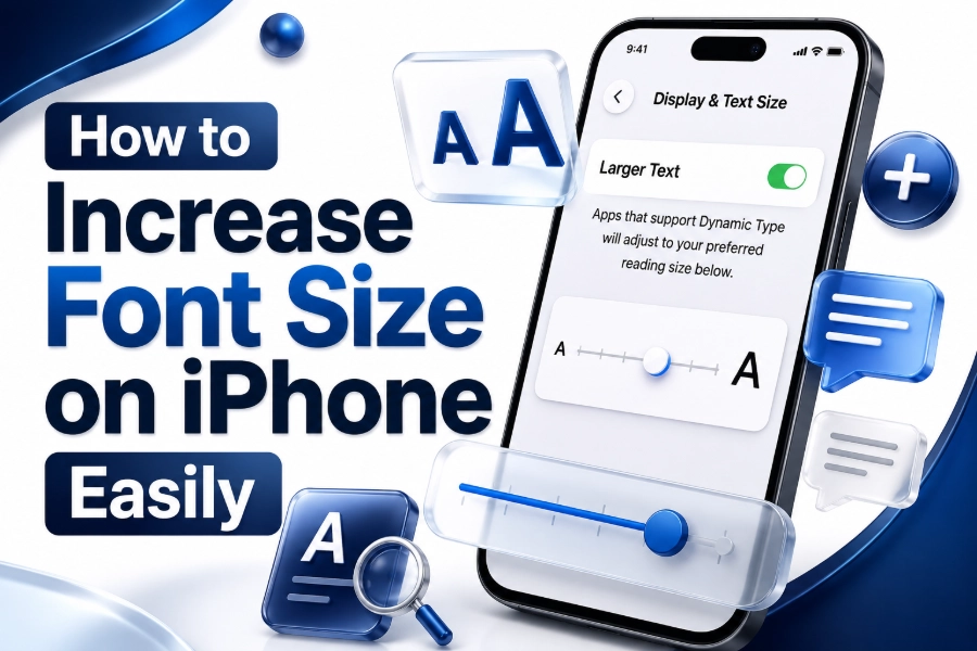 How to Increase Font Size on iPhone Easily